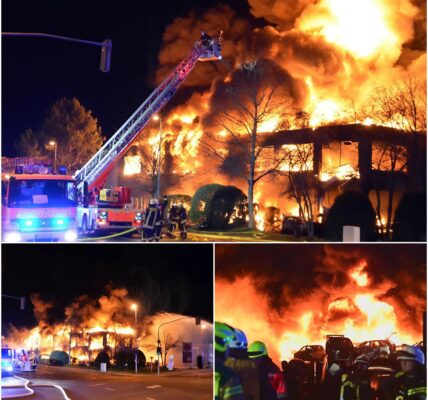 Explosionen bei Zimmerbrand fordern 7 Verletzte