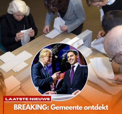 NET BINNEN: Gemeente ontdekt grote fout bij stemmentelling
