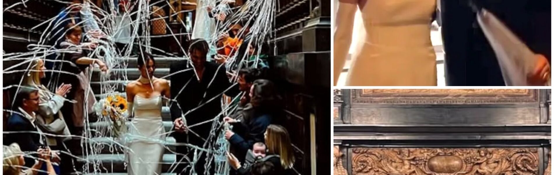 Eindelijk man en vrouw: Aster Nzeyimana en Lize Feryn stappen in het huwelijksbootje