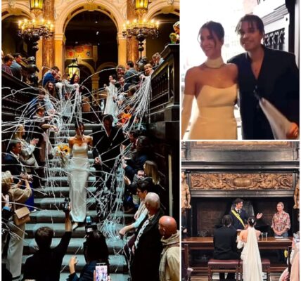 Eindelijk man en vrouw: Aster Nzeyimana en Lize Feryn stappen in het huwelijksbootje