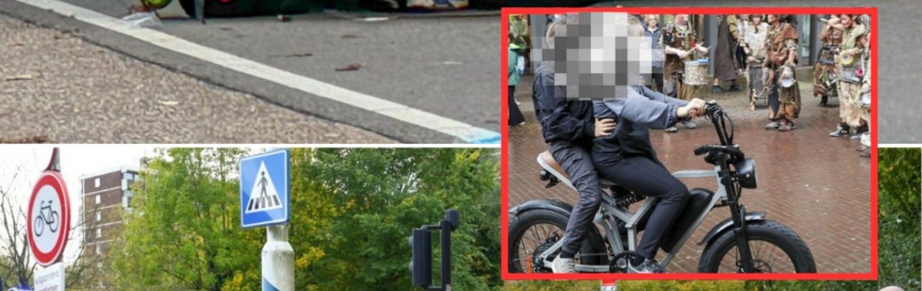 Bij een tragisch ongeval tussen een vrachtwagen en een dikke fabike kwam een ​​kind om het leven