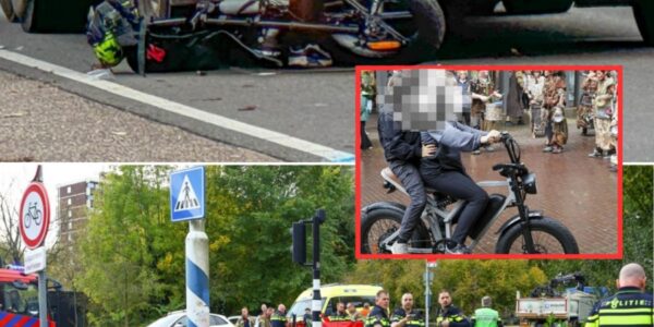 Bij een tragisch ongeval tussen een vrachtwagen en een dikke fabike kwam een ​​kind om het leven