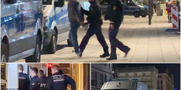 😱🎃 Halloween-Chaos in Karlsruhe! Explosionen, Schreie, Blaulicht – mitten am Marktplatz eskaliert der Abend! Polizei stürmt an, Jugendliche fliehen – was wirklich geschah, schockiert alle!