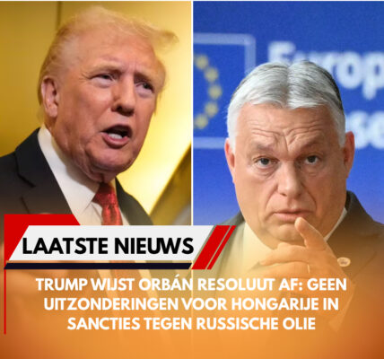 Trump wijst Orbán resoluut af: geen uitzonderingen voor Hongarije in sancties tegen Russische olie