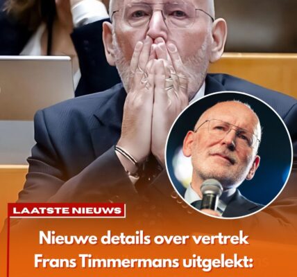 Dit is de ECHTE reden achter het vertrek van Timmermans