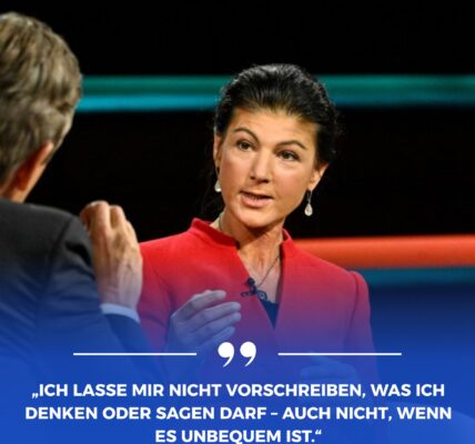 „Unerträglich“ – Wagenknechts ZDF-Auftritt löst Empörungswelle in Deutschland aus