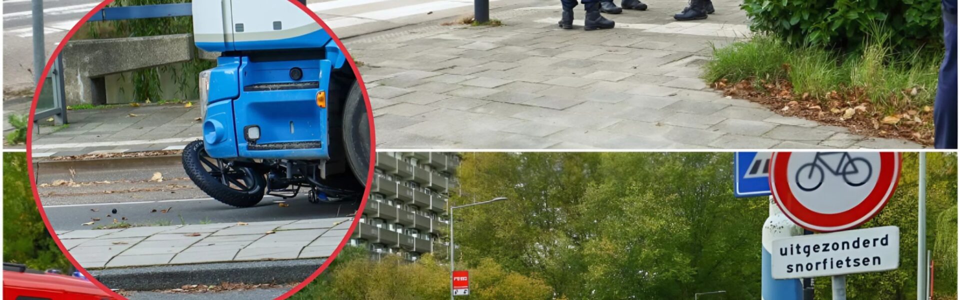 Motor met volwassenen en kinderen aangereden door vrachtwagen: Kind in kritieke toestand...