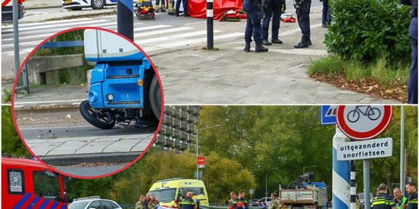 Motor met volwassenen en kinderen aangereden door vrachtwagen: Kind in kritieke toestand...