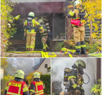 Schock in Finkenkrug: Kellerbrand sorgt für Großeinsatz der Feuerwehr