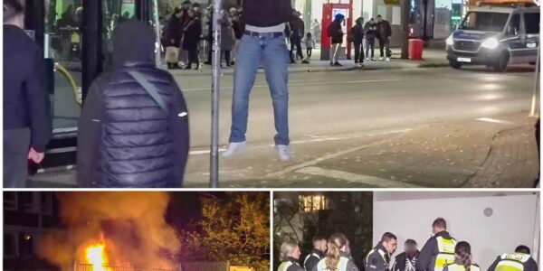 Actionreiche Halloween‑Nacht in Hamburg: Pyrotechnik, Brandstiftungen, Schlägereien und Festnahmen