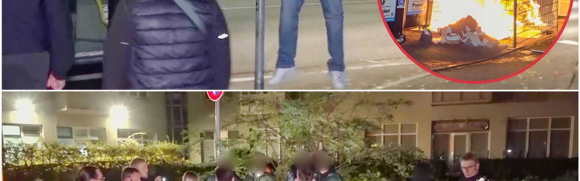 Feuerwerk, Brandstiftung, Schlägereien und Festnahmen – Polizei setzt erstmals Drohnen ein