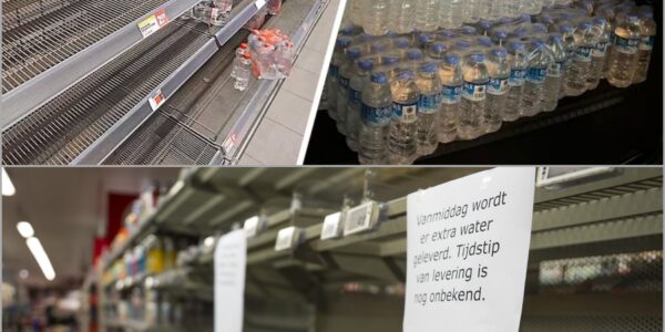 Vroege paniek in Utrecht – Bewoners hamsteren waterflessen na mysterieuze waarschuwing van waterbedrijf, oorzaak houdt hele stad in spanning 💧👇