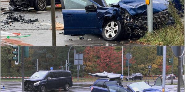 Drama net over de grens bij Emmerik – Vier zwaargewonden na frontale botsing, maar wat er in de laatste seconden gebeurde laat iedereen sprakeloos 😶🌫️💥