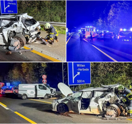 Schwerer Crash auf der A43: Autos zertrümmert, zwei Verletzte und ein riesiges Trümmerfeld am Allerheiligen-Morgen