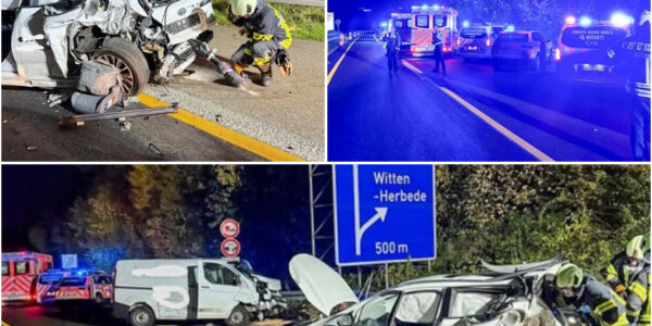 Schwerer Crash auf der A43: Autos zertrümmert, zwei Verletzte und ein riesiges Trümmerfeld am Allerheiligen-Morgen