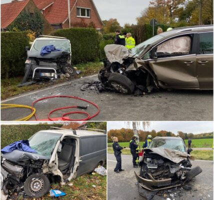 Schwerer Frontalcrash bei Horneburg-Daudieck: Zwei Kinder verletzt...