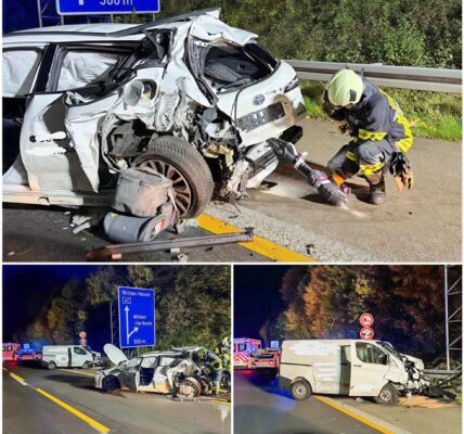 Schwerer Verkehrsunfall auf der A43 bei Sprockhövel – Zwei Verletzte am frühen Morgen des Allerheiligen