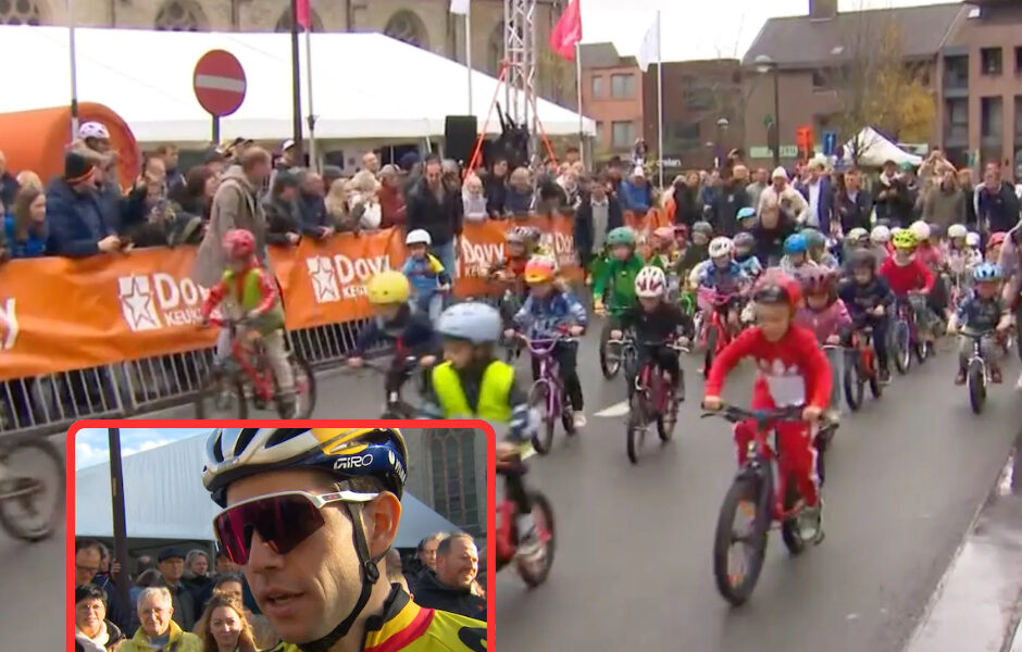 Tranen, lachen en een kinderkoers: het onvergetelijke afscheid van Tim Declercq