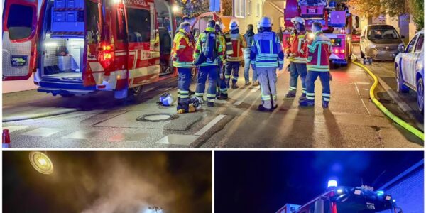 Kellerbrand in Stutensee-Staffort: Wohnhaus unbewohnbar – Bewohner unverletzt gerettet