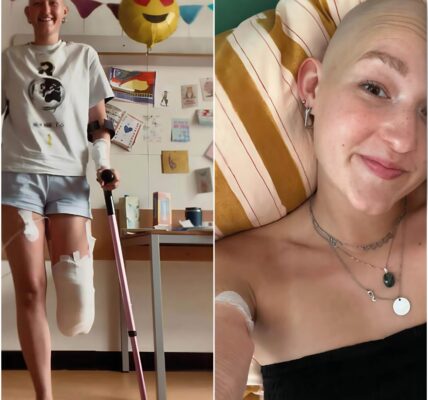 Sarah, 21, verloor haar onderbeen door een zeldzame vorm van kanker – maar de keuze ...