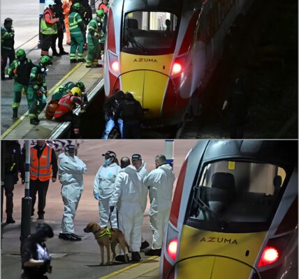 Schrik op de trein: Net aan de dood ontsnapt, 11 mensen bloedig gewond! 🚨👇