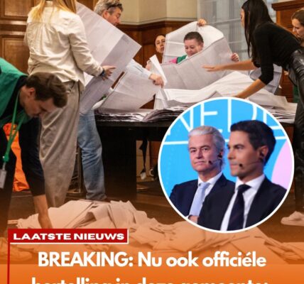 NET BINNEN: Nu ook officiële hertelling in deze gemeente