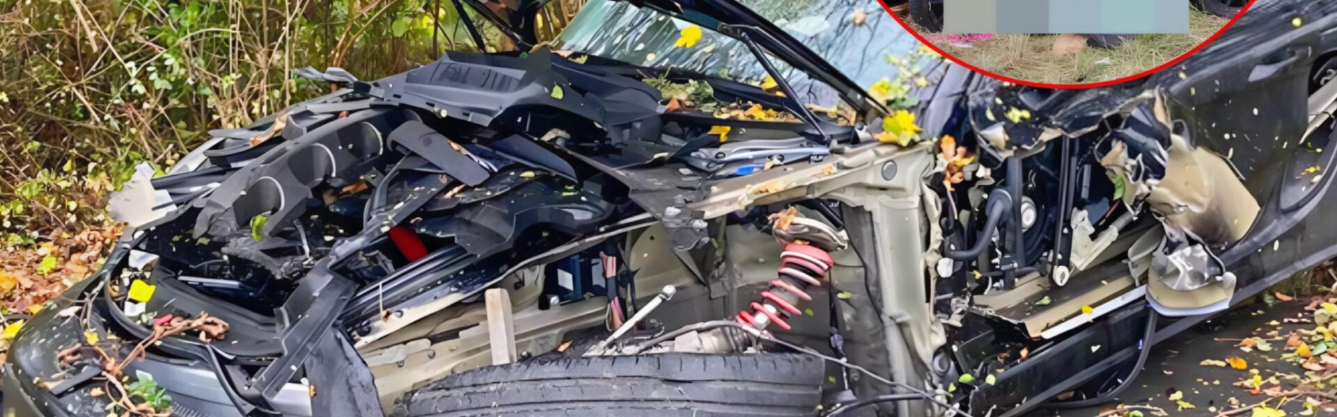 💥 Schwerer Unfall bei Coesfeld: Porsche prallt mit voller Wucht gegen Baum – Zwei junge Männer schwer verletzt