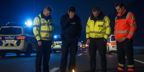 😭 Tragedy in Bad Homburg (Hessen): A 49-year-old driver escapes a mangled wreck — only to be struck and killed moments later. One breath from survival… one step from fate.