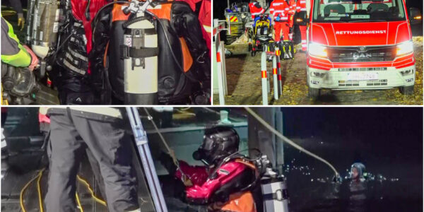 Drama an der Außenalster: Polizisten springen heldenhaft ins eiskalte Wasser – doch der Mensch verschwindet spurlos!