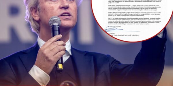 “Wij Willen Regeren, Niet Gedogen!” — Geert Wilders Gooit Politieke Bom met Brief aan Koolmees