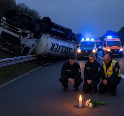 💔😱 Schock auf der A72: Lkw voller Bier kippt – 57-Jähriger stirbt, Trummermeer lässt niemanden fassen!