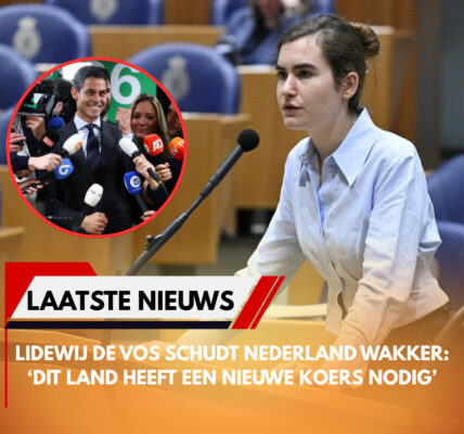Lidewij de Vos schudt Nederland wakker: ‘Dit land heeft een nieuwe koers nodig’