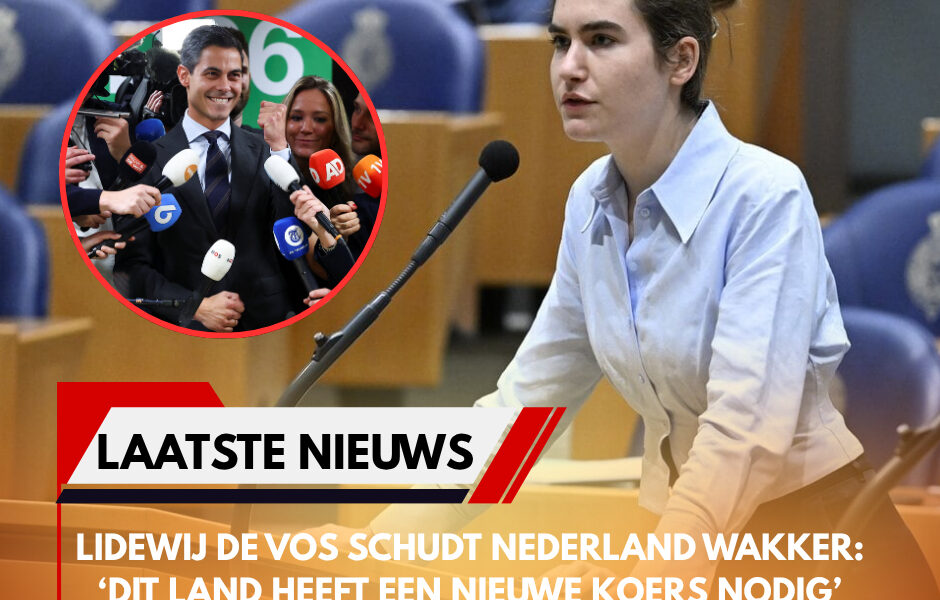 Lidewij de Vos schudt Nederland wakker: ‘Dit land heeft een nieuwe koers nodig’