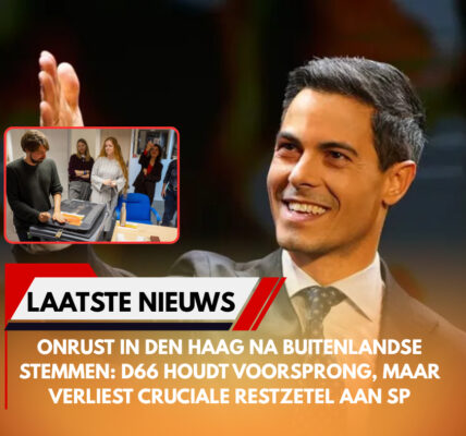 Onrust in Den Haag na buitenlandse stemmen: D66 houdt voorsprong, maar verliest cruciale restzetel aan SP