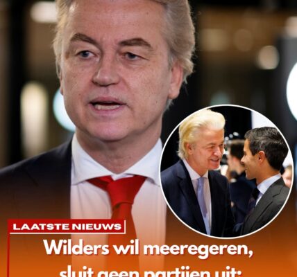 “Wij verdienen een plek aan tafel” — PVV-leider houdt hoop op regeringsdeelname ondanks blokkades