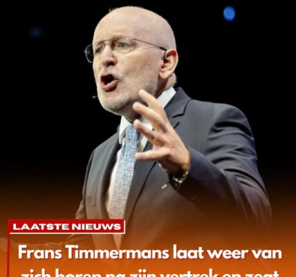 De idealist gaat met pensioen: Frans Timmermans verlaat Den Haag, op zoek naar een plek waar mensen wél naar hem luisteren