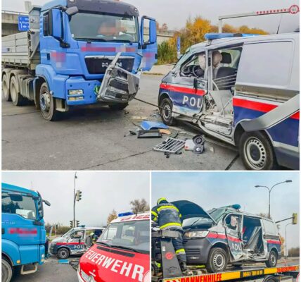 Schwerer Unfall in Villach-Land: Polizeihund bei Einsatzfahrt verletzt