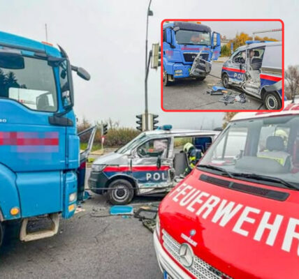 Dramatischer Einsatz in Kärnten: Polizeiwagen kollidiert mit Lkw – Diensthund und Beamtin verletzt