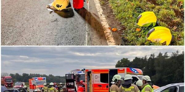 Mehrere Schwerverletzte auf Bundesstraße – Hubschrauber im Einsatz