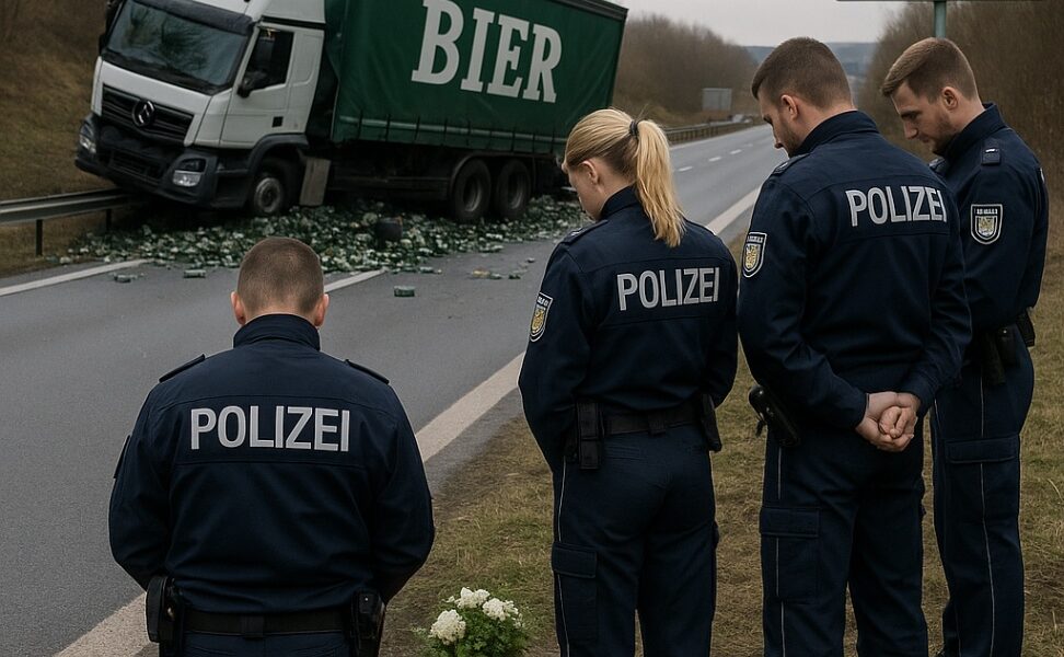 Tragödie auf der A72: Lkw-Fahrer stirbt bei Horrorcrash mit Tanklaster voller Bier – Autobahn stundenlang gesperrt