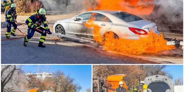 🔥 Kehrmaschine in Flammen: Dichter Rauch über München – Feuerwehr verhindert Schlimmeres 🔥