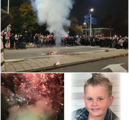 Hunderte Menschen gedenken in Amsterdam dem tödlich verunglückten Brayden (9)