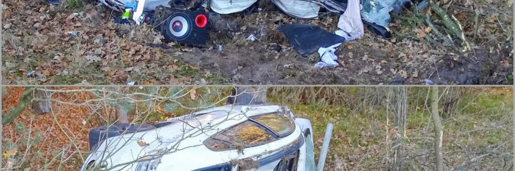 Dramatischer Unfall auf der A7: BMW stürzt Böschung hinunter – drei Schwerverletzte