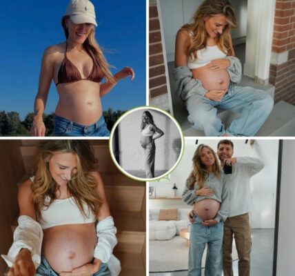 Suzan Stortelder deelt intieme zwangerschapsfoto's: 'Freek wilde dit moment vastleggen'