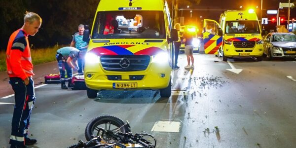 Fietser vecht voor zijn leven na harde klap met fatbike in Beers”
