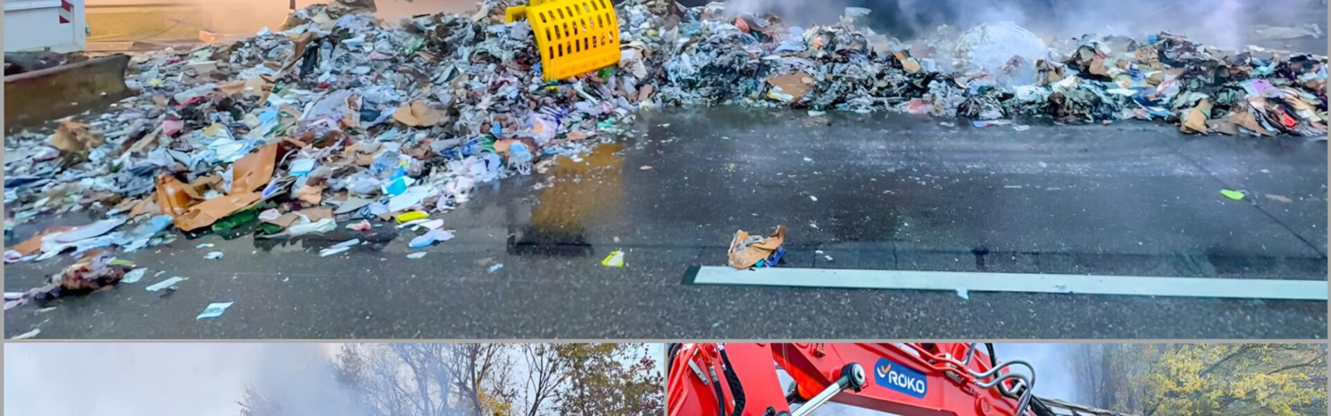 Geheimnisvolles Feuer auf der A5: Lkw mit Tonnen Altpapier geht in Flammen auf – 14 Kilometer Stau und nächtliche Bergungsarbeiten 🔥😳