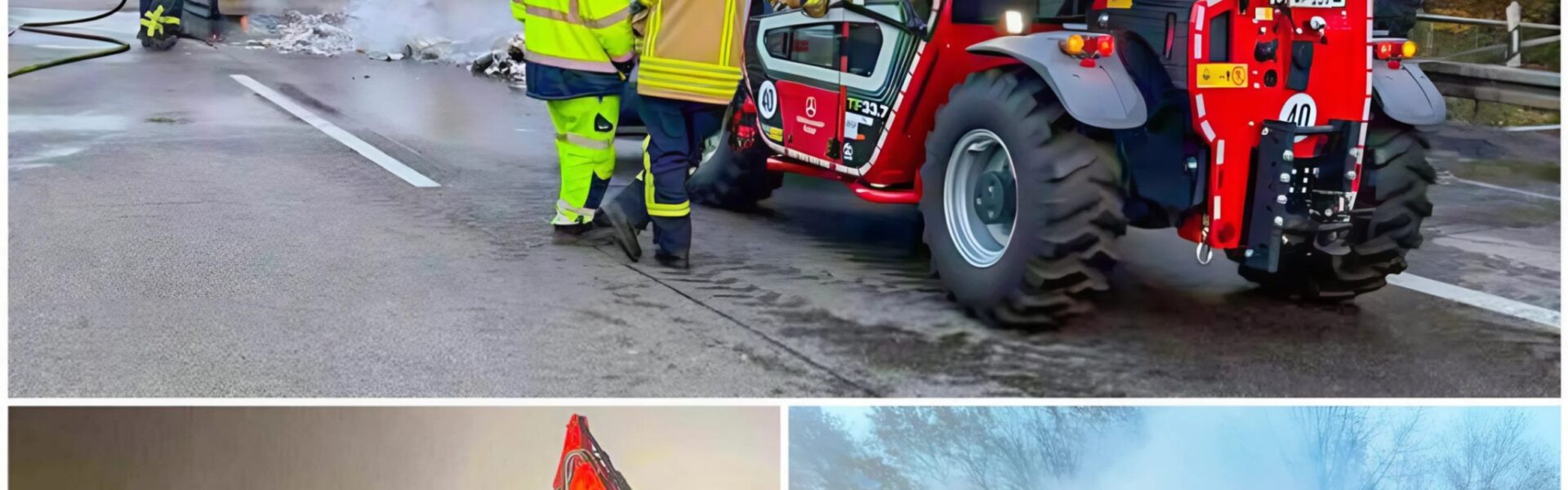 🔥 Altpapier-Lkw in Flammen – Stundenlange Vollsperrung auf der A5 bei Malsch 🔥