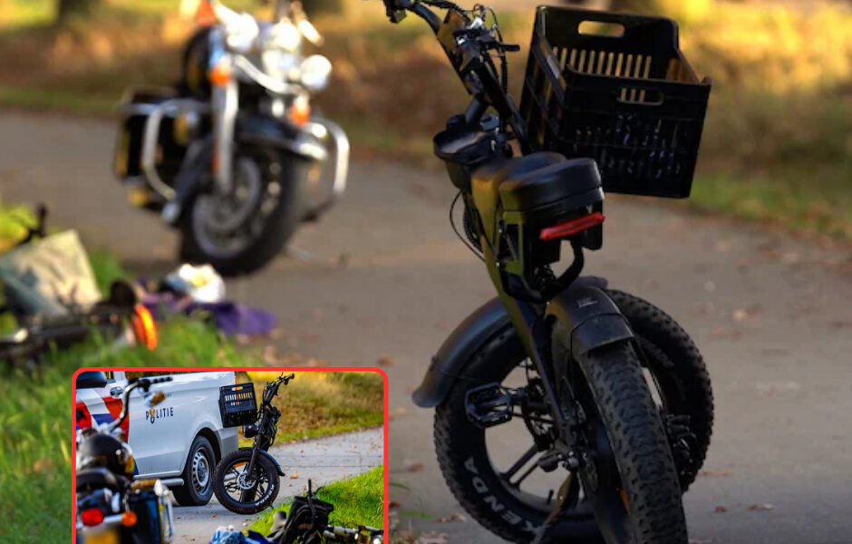 Fietser vecht voor zijn leven na frontale botsing met fatbike in Beers: politie onderzoekt oorzaak