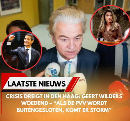 Crisis dreigt in Den Haag: Geert Wilders woedend – “Als de PVV wordt buitengesloten, komt er storm”