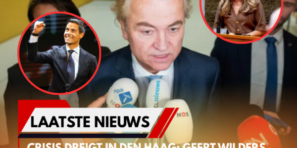 Crisis dreigt in Den Haag: Geert Wilders woedend – “Als de PVV wordt buitengesloten, komt er storm”